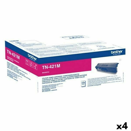 Toner Brother TN421M Magenta (4 Stück)