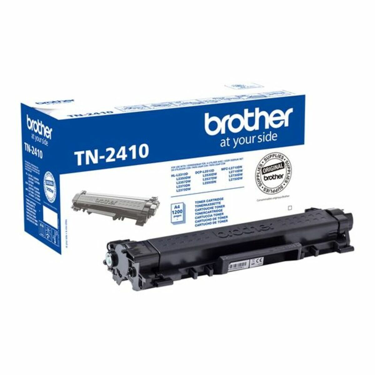 Original Toner Brother TN2410 Schwarz