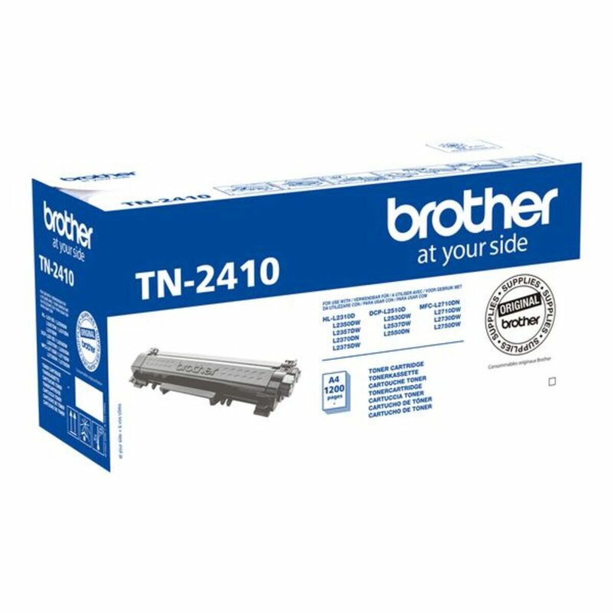 Original Toner Brother TN2410 Schwarz
