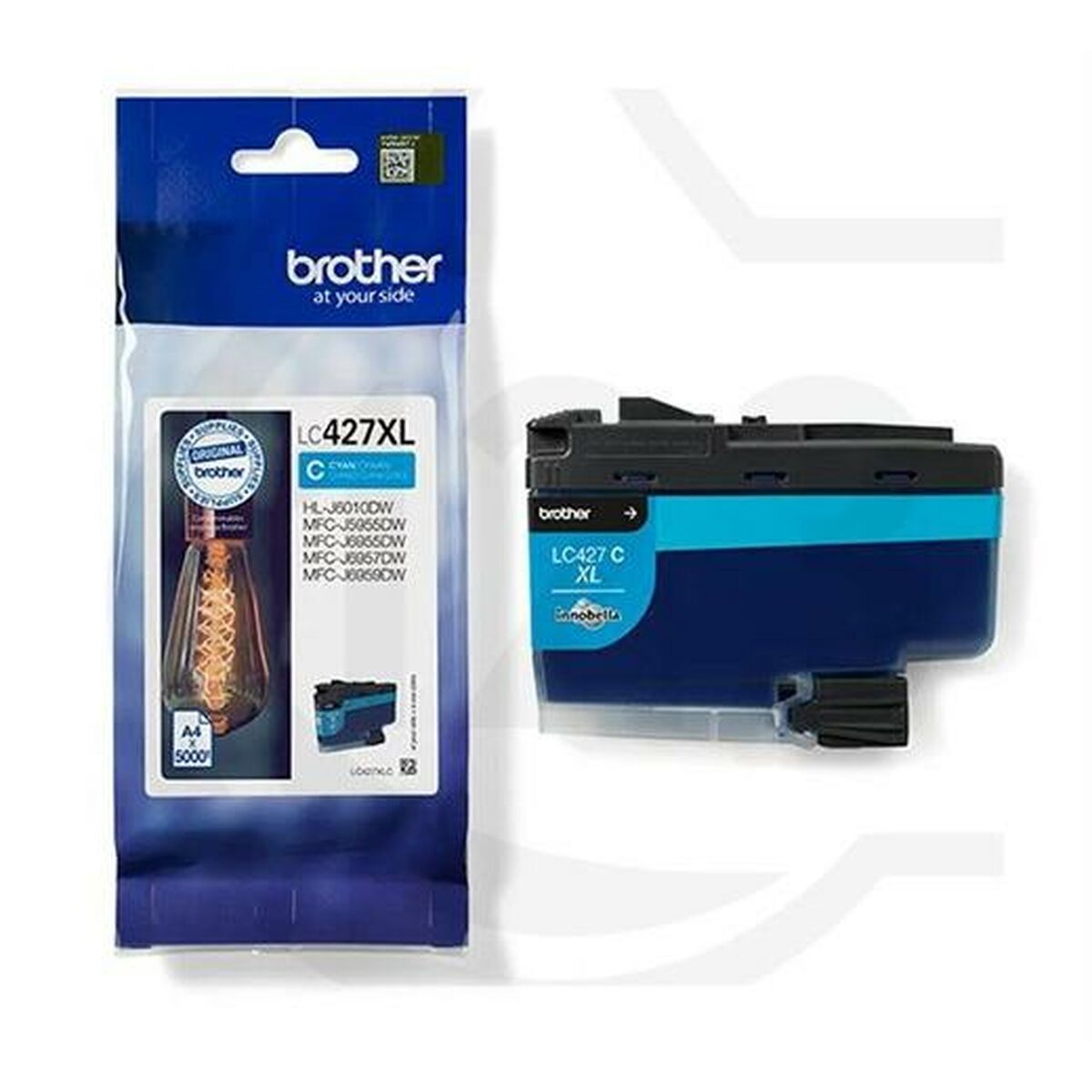 Original Tintenpatrone Brother LC427XL Türkis (5 Stück)