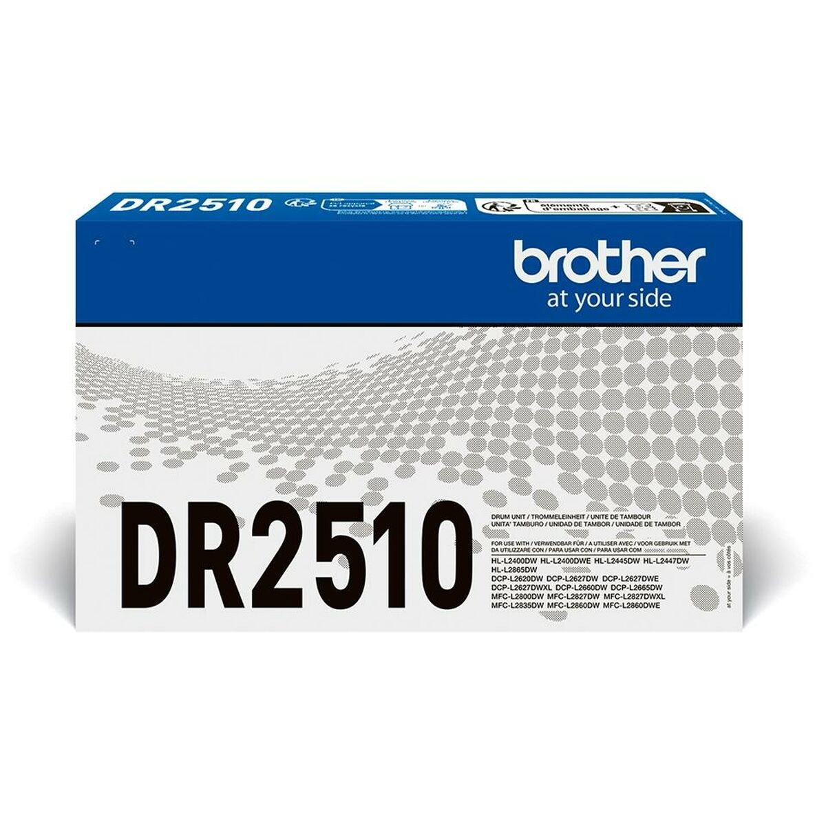 Druckertrommel Brother DR2510 Schwarz (3 Stück)