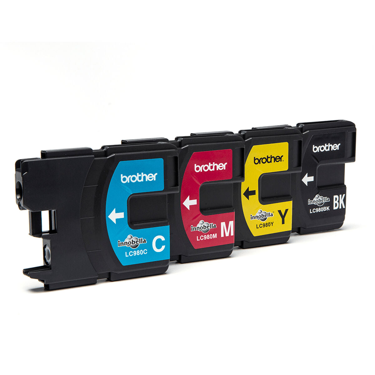 Original Tintenpatrone Brother LC980 Gelb Blau Schwarz Magenta (4 Stück)