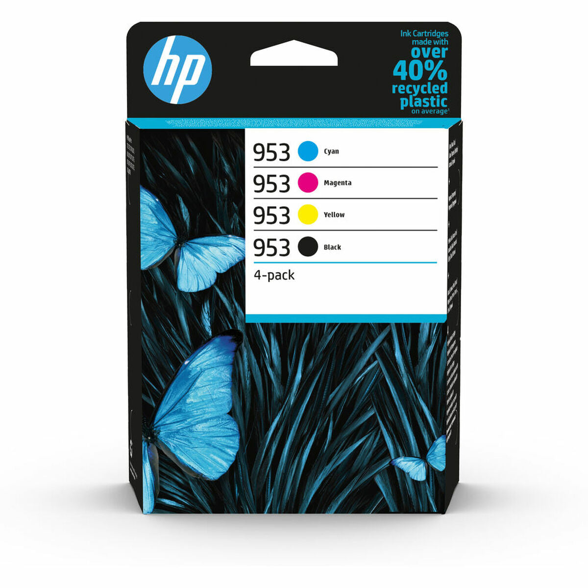 Original Tintenpatrone HP 6ZC69AE Bunt Schwarz/Zyanblau/Magenta/Gelb