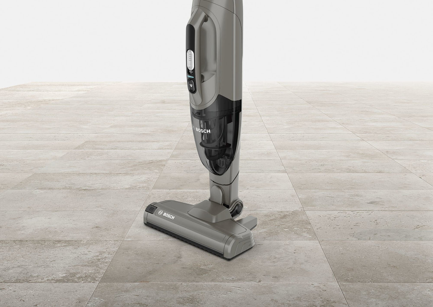 Bosch Serie 2 BBHF214G upprättstående dammsugare och elektrisk sopborste 2-in-1 stick vacuum Batteri Torr Utan påse Grå