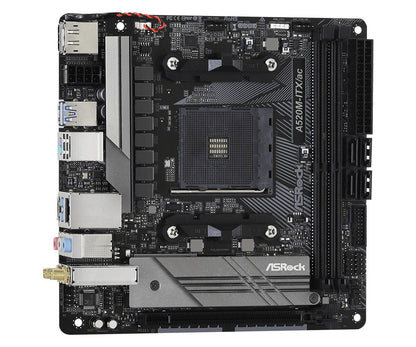 Asrock A520M-ITX/ac Uttag AM4 micro ATX