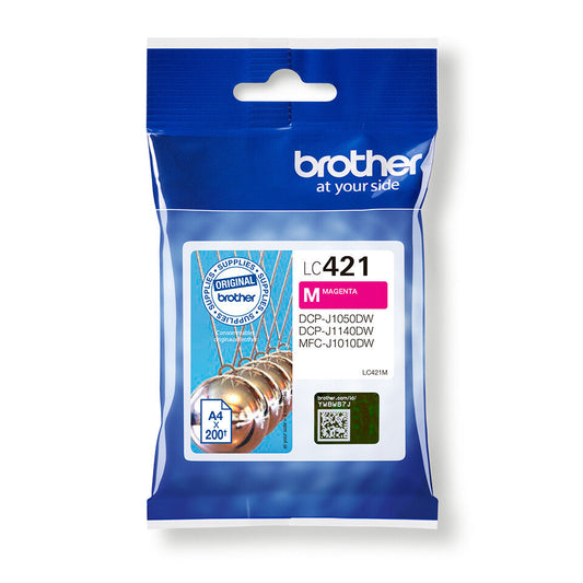 Brother LC421M bläckpatroner 1 styck Original Magenta