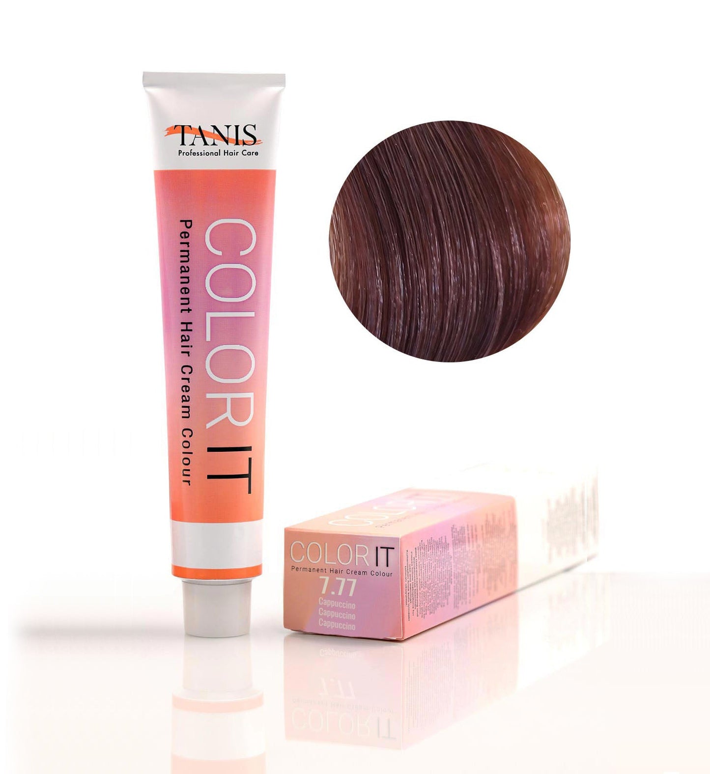 Permanente Haarfarbe COLOR-IT 7.77 Cappuccino