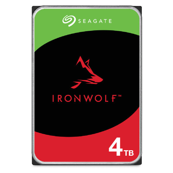 Seagate IronWolf ST4000VN006 interna hårddiskar 4 TB 5400 RPM 256 MB 3.5" Serial ATA III