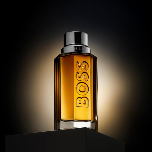 Hugo Boss The Scent Eau de Toilette – Ambery Men's Cologne – With Notes of Ginger, Manika Fruit & Leather Accords – Long Lasting Fragrance