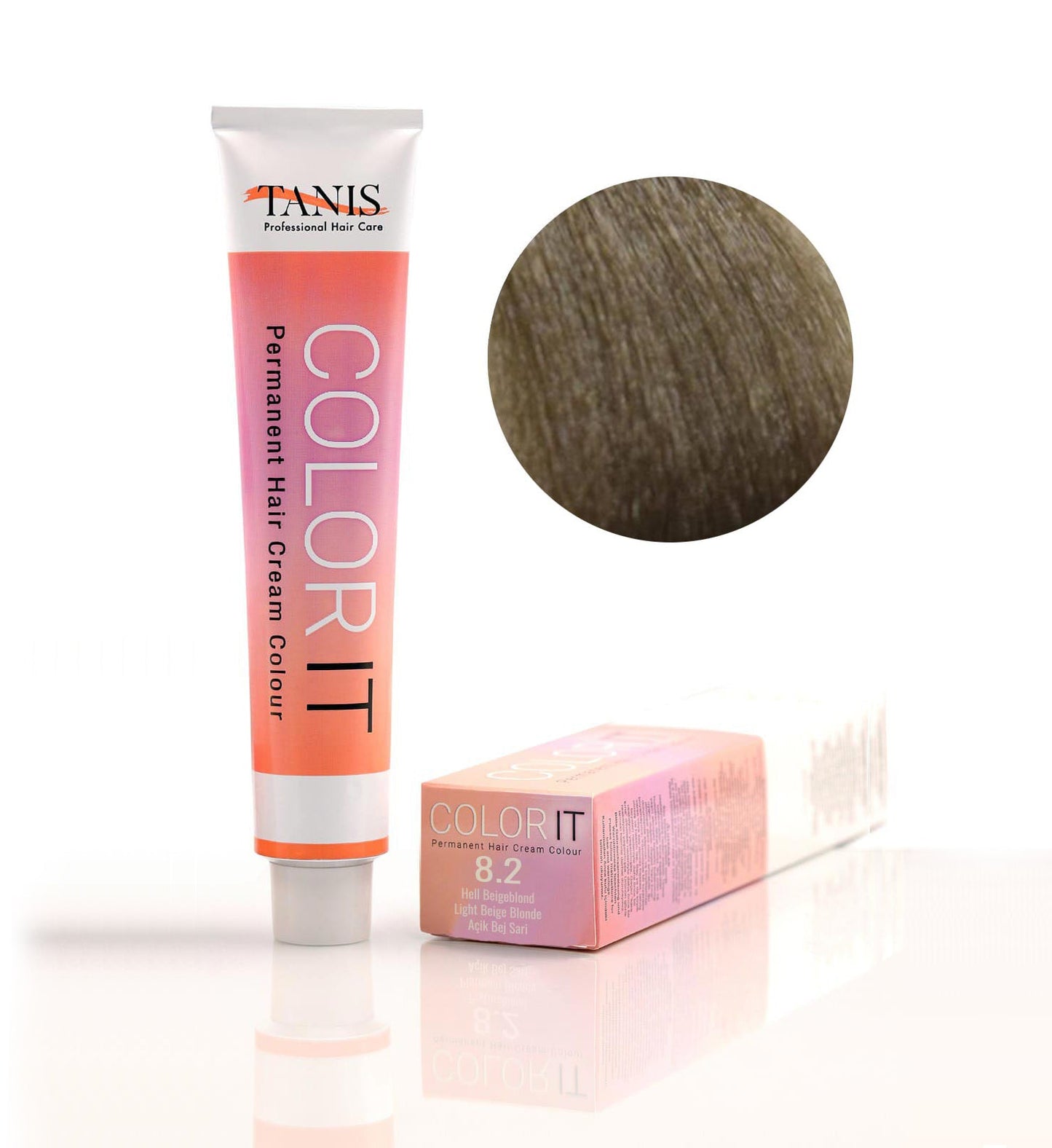 Permanente Haarfarbe COLOR-IT 8.2 Hellbeigeblond