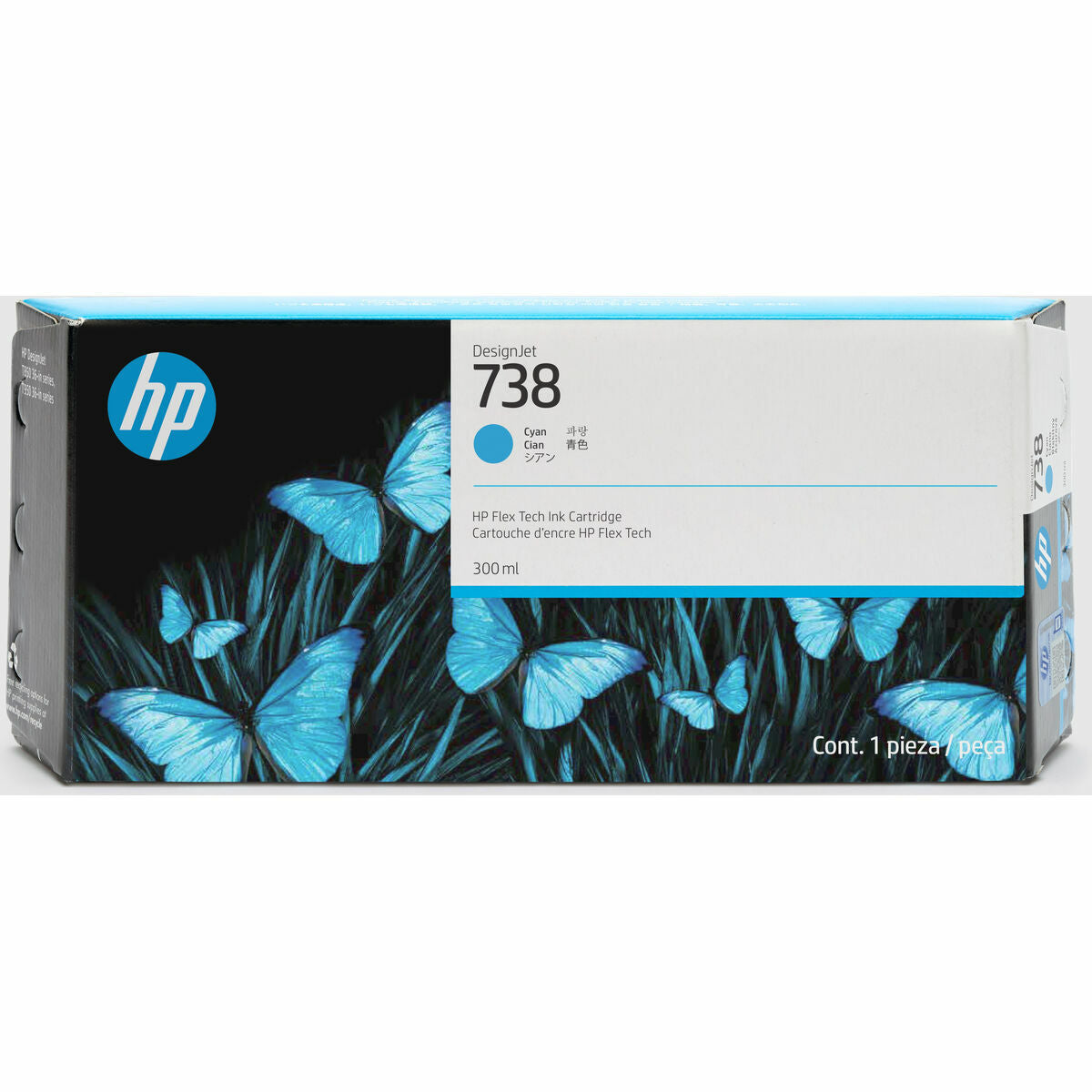 Original Tintenpatrone HP 498N4A Schwarz