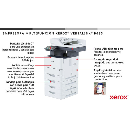 Multifunktionsdrucker Xerox B625V_DN