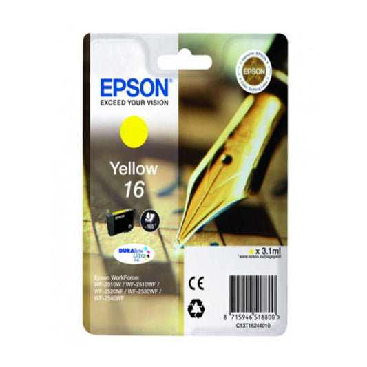 Original Tintenpatrone Epson Cartucho 16 amarillo Gelb