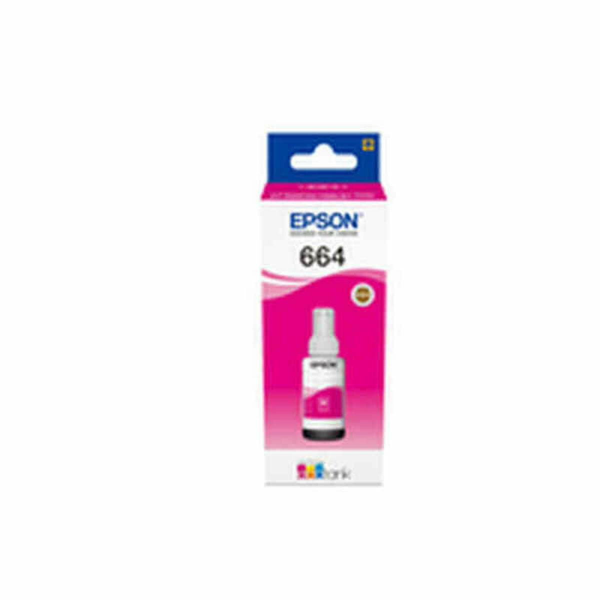Original Tintenpatrone Epson 664 Ecotank Magenta ink bottle (70ml) Grau Magenta