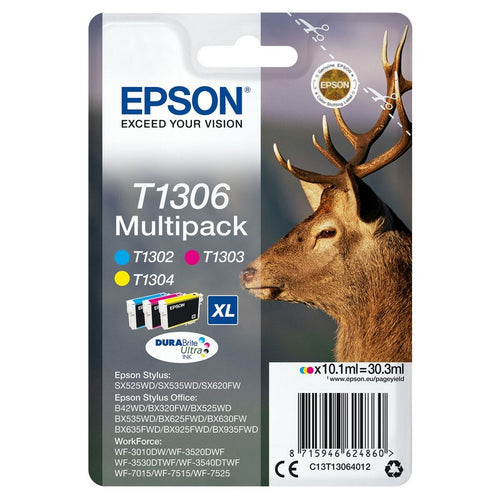 Original Tintenpatrone Epson T1306 Cyan Gelb