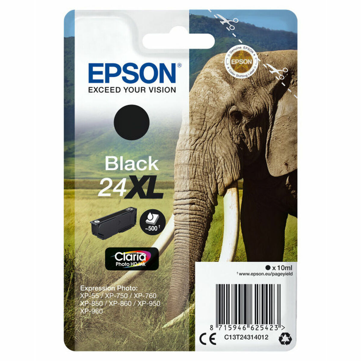 Original Tintenpatrone Epson 235M129 8,7 ml-10 ml Schwarz