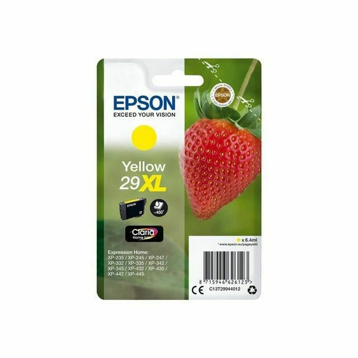 Kompatibel Tintenpatrone Epson Singlepack Yellow 29XL Claria Home Ink Gelb