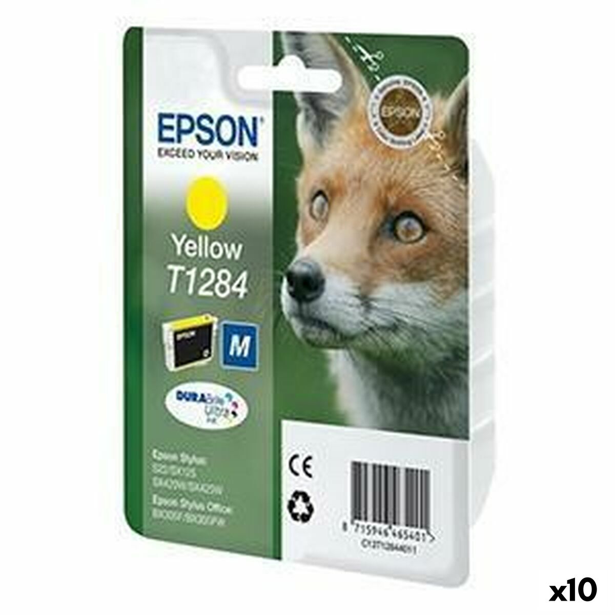 Original Tintenpatrone Epson Gelb (10 Stück)