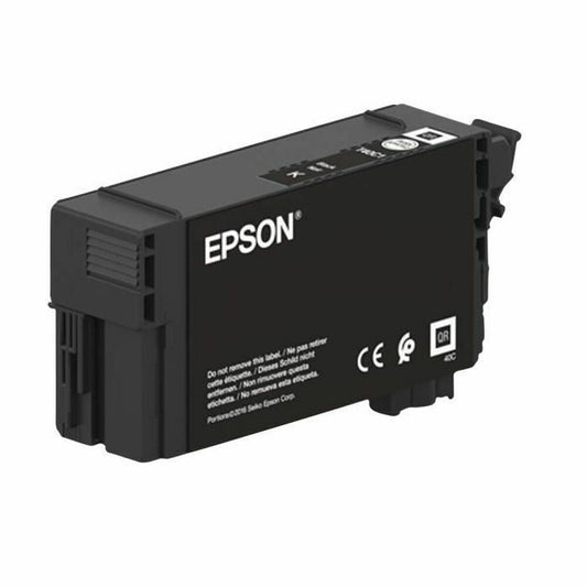 Original Tintenpatrone Epson Singlepack UltraChrome XD2 Black T40C140(50ml) Schwarz