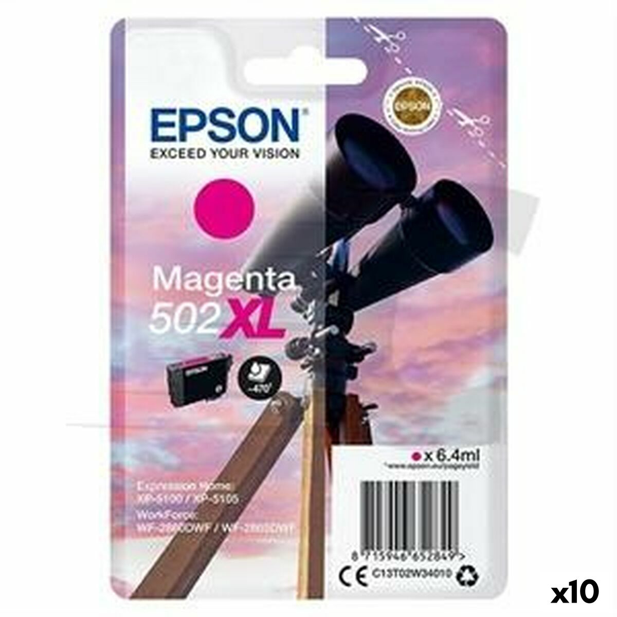 Original Tintenpatrone Epson Magenta (10 Stück)