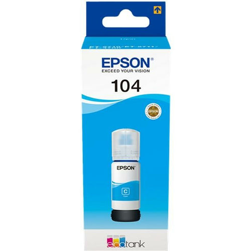 Nachfüllungstinte Epson Nº 104 Türkis