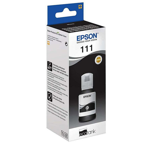 Nachfülltinte für Kartuschen Epson Nº111 Schwarz (30 Stück)