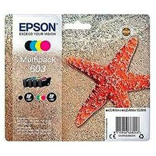 Original Tintenpatrone Epson Nº 603 Schwarz/Zyanblau/Magenta/Gelb