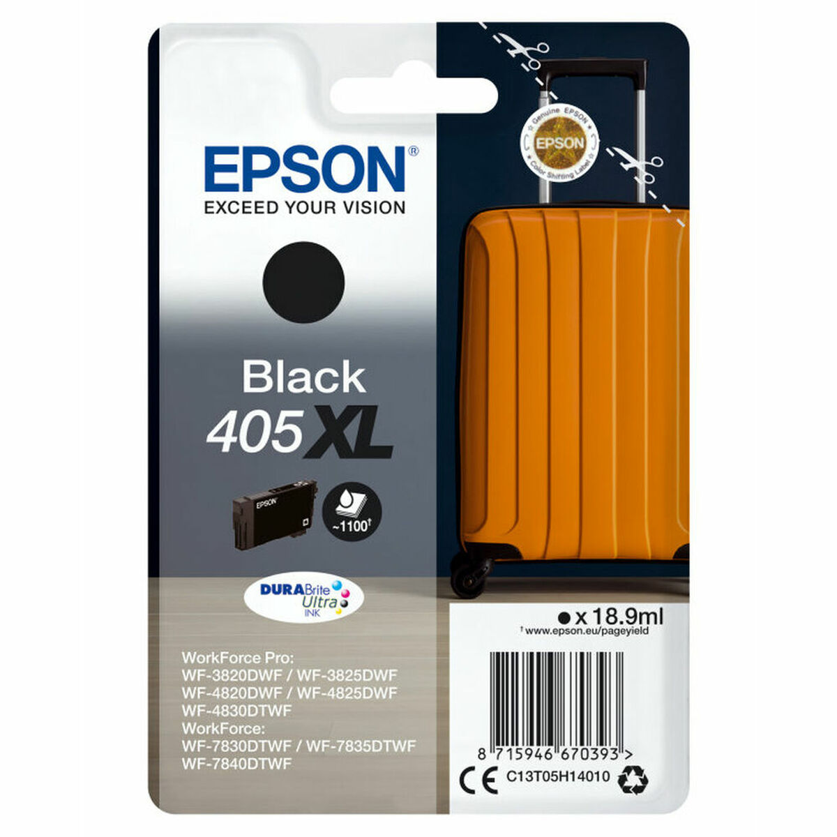Original Tintenpatrone Epson Schwarz