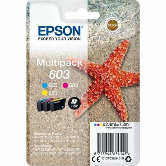 Original Tintenpatrone Epson 603 Zyanblau/Magenta/Gelb