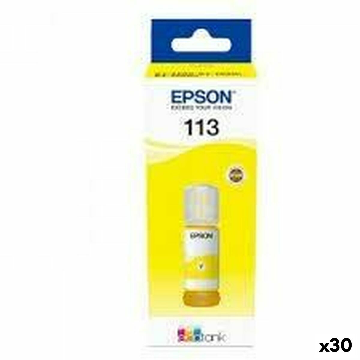 Nachfüllungstinte Epson ET-5850, ET-5800, ET-16650, ET-16600, ET-5880, ET-5170 - Nº 113 Gelb