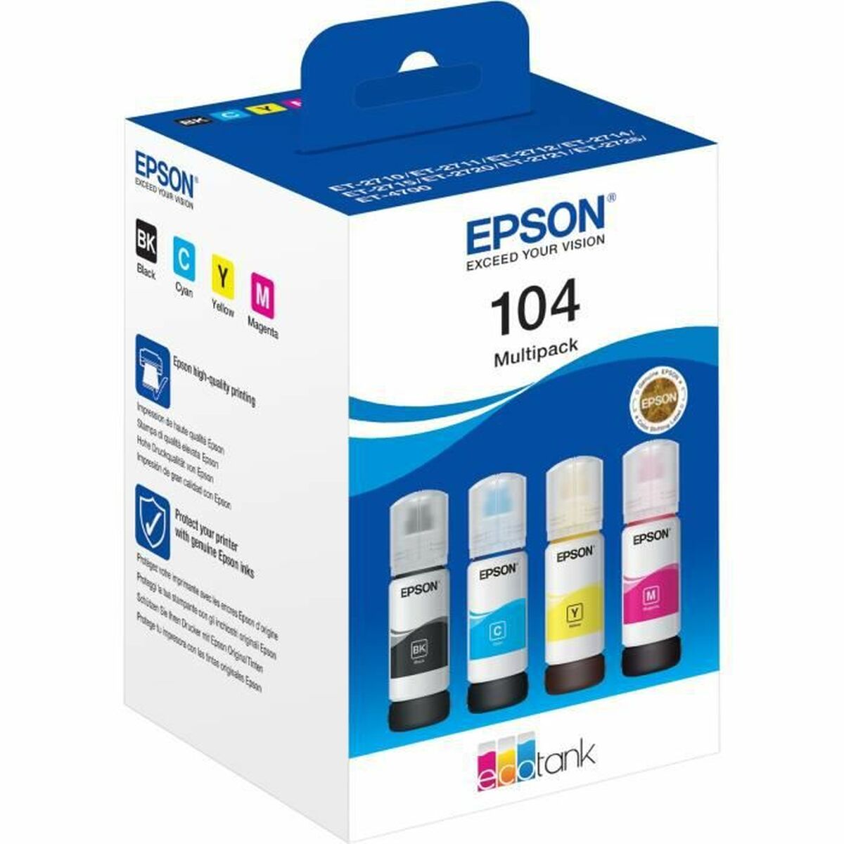 Nachfülltinte für Kartuschen Epson C13T00P640 Schwarz
