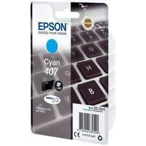 Original Tintenpatrone Epson Nº 407 Türkis (8 Stück)