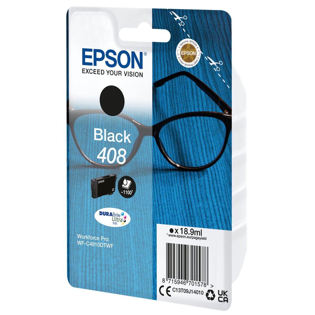 Original Tintenpatrone Epson C13T09J14010 Schwarz Schwarzweiß