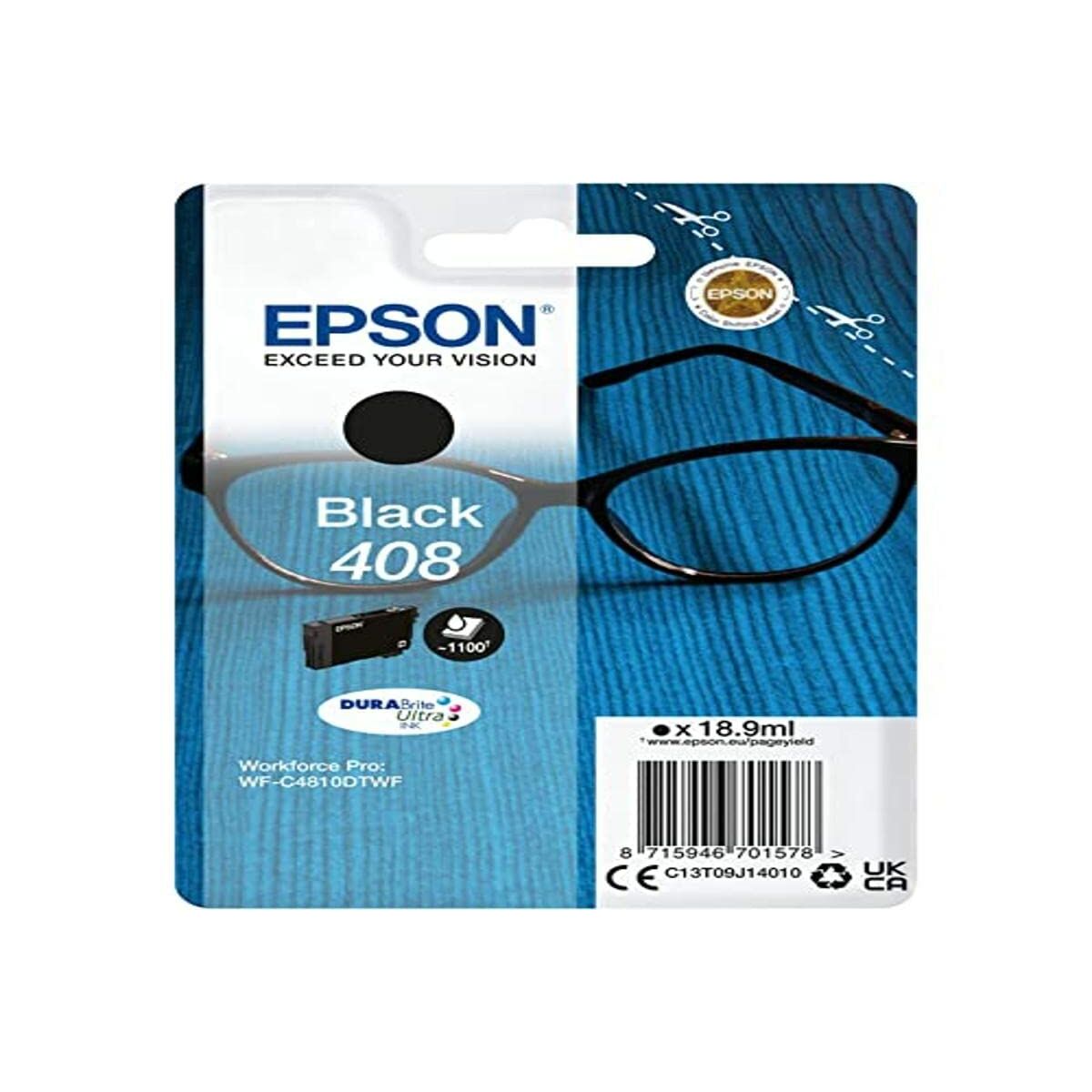 Original Tintenpatrone Epson C13T09J14010 Schwarz Schwarzweiß