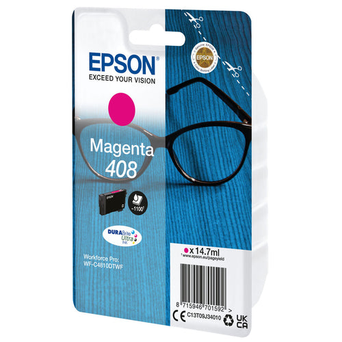 Original Tintenpatrone Epson 408 Schwarz Magenta