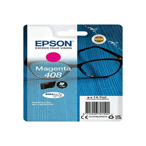 Original Tintenpatrone Epson 408 Schwarz Magenta