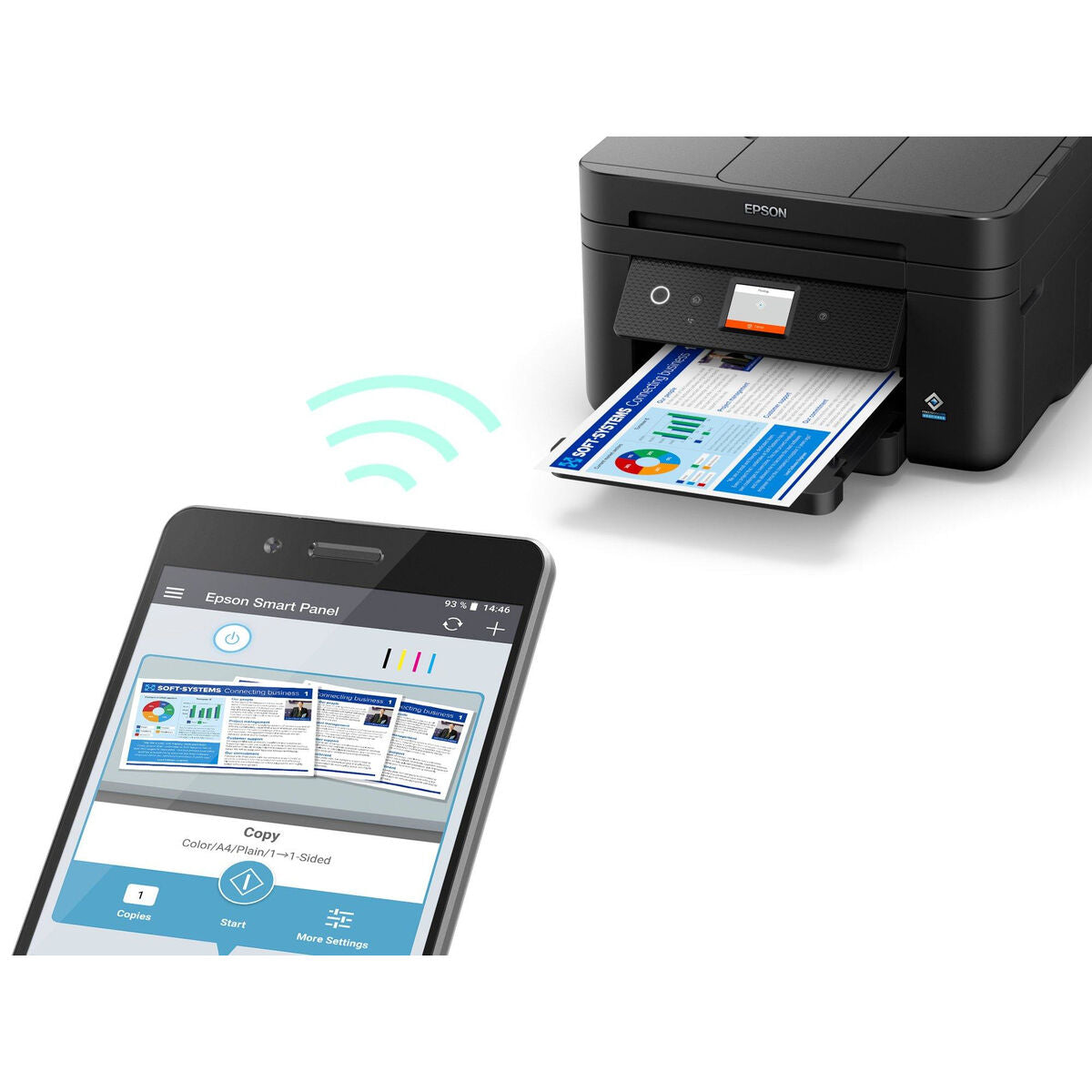 Multifunktionsdrucker Epson WF-2960DWF MFP
