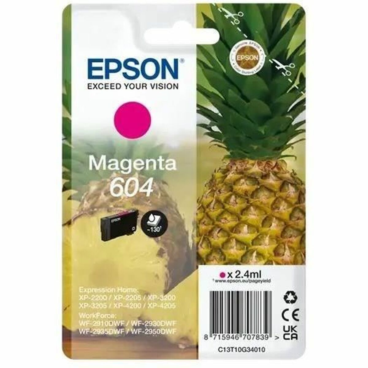 Original Tintenpatrone Epson 604 Magenta