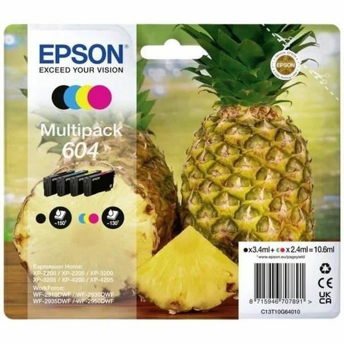 Original Tintenpatrone Epson 604