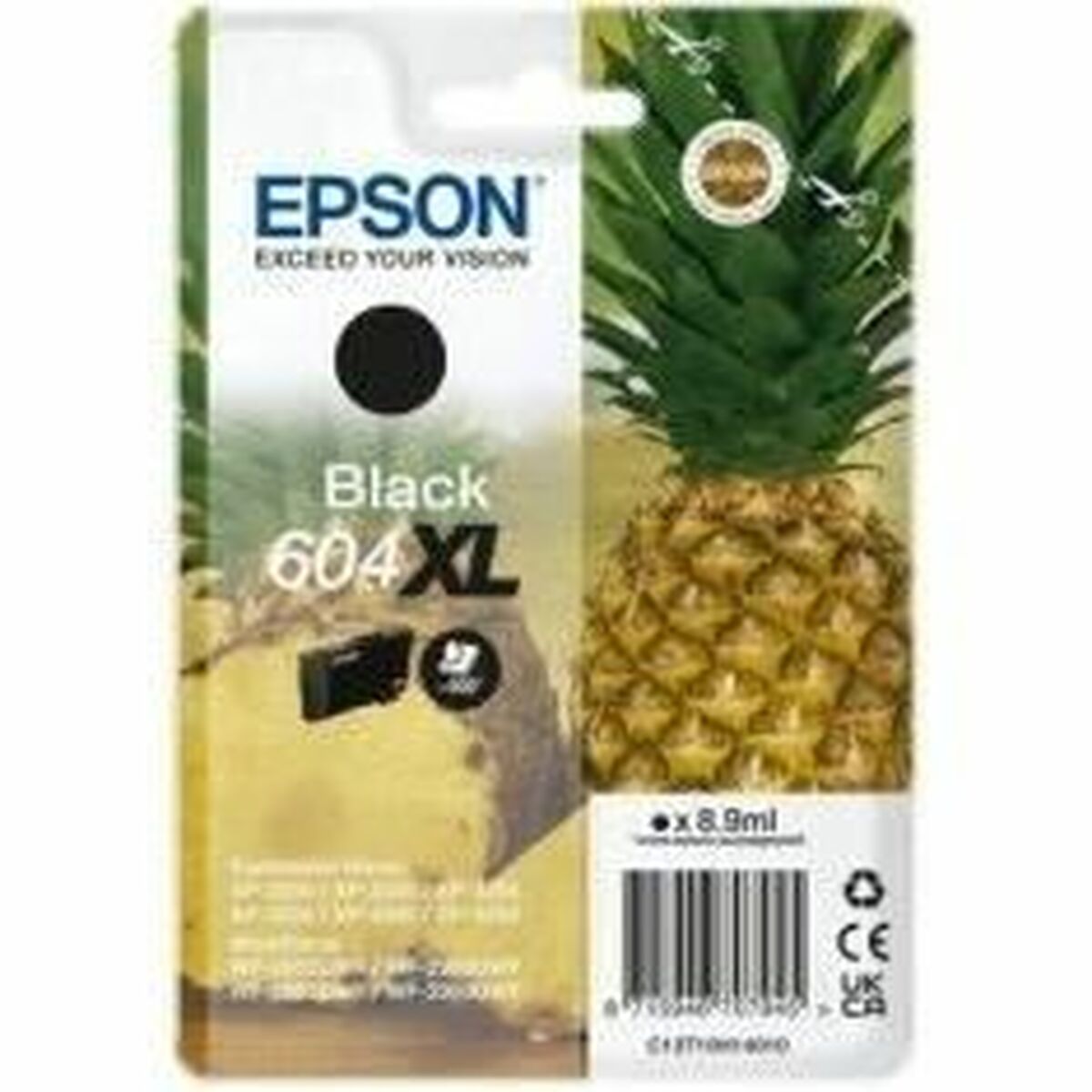 Original Tintenpatrone Epson 604 XL Schwarz