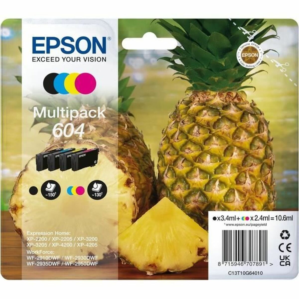 Original Tintenpatrone Epson 604