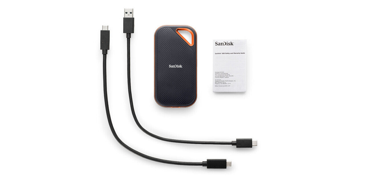 SanDisk Extreme PRO Portable 2 TB Svart