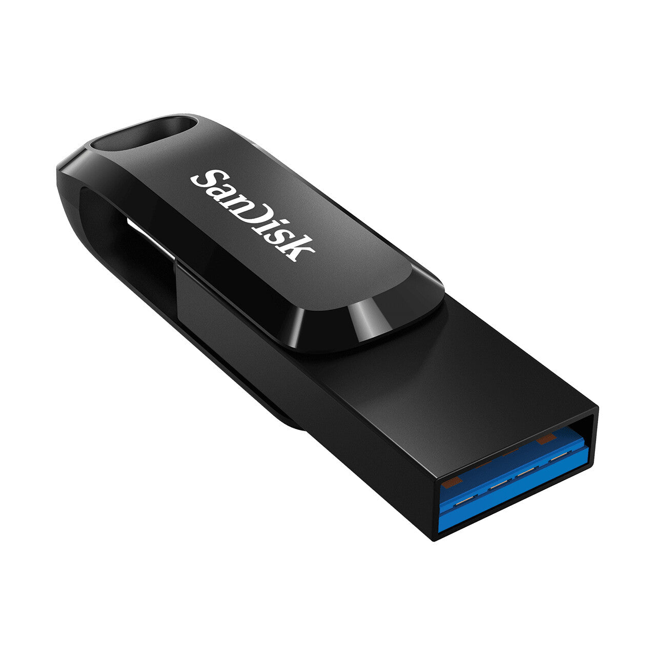SanDisk Ultra Dual Drive USB-sticka 128 GB USB Type-A / USB Type-C 3.2 Gen 1 (3.1 Gen 1) Svart, Silver