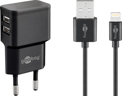 Goobay 44995 mobilladdare Universal Svart AC inomhus