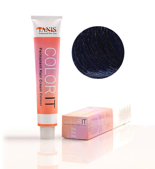 Permanente Haarfarbe COLOR-IT Blau