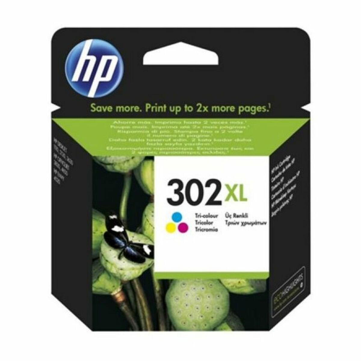 Kompatibel Tintenpatrone HP 302XL Türkis Magenta Gelb Zyanblau/Magenta/Gelb