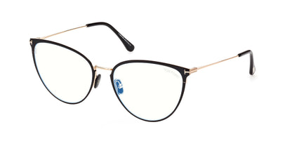 Tom Ford TF5840-B Blue Light Shiny Black #colour_shiny-black