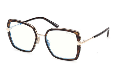Tom Ford TF5985-B Blue Light#colour_shiny-dark-havana