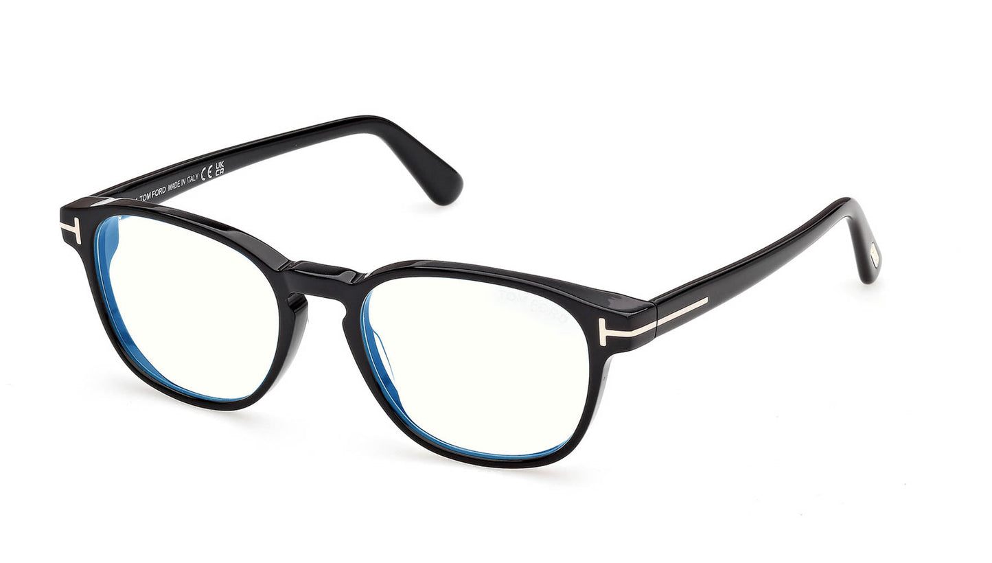 Tom Ford TF6169-B Blue Light#colour_shiny-black