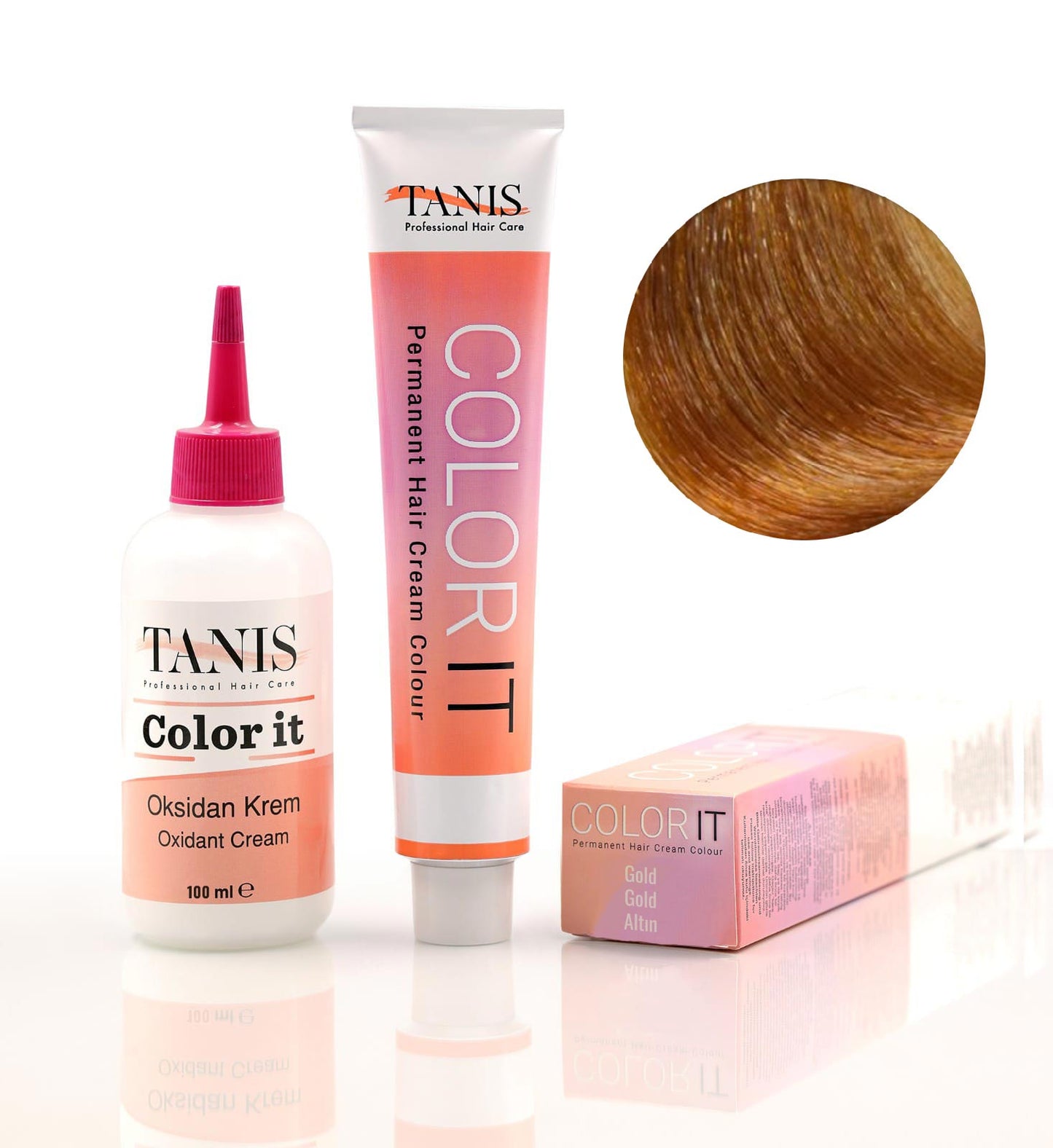 Permanente Haarfarbe COLOR-IT Gold